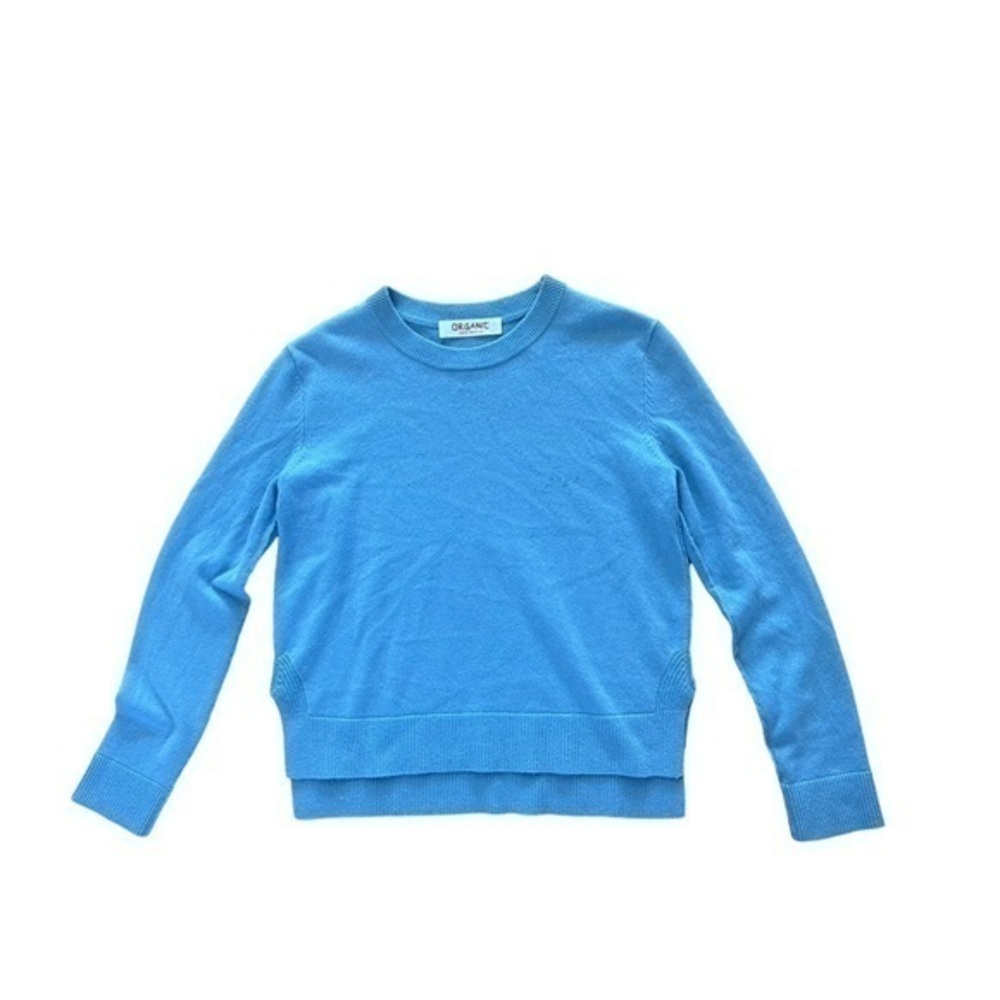 ORGANIC BY JOHN PATRICK CASHMERE BLEND PULLOVER SWEATER